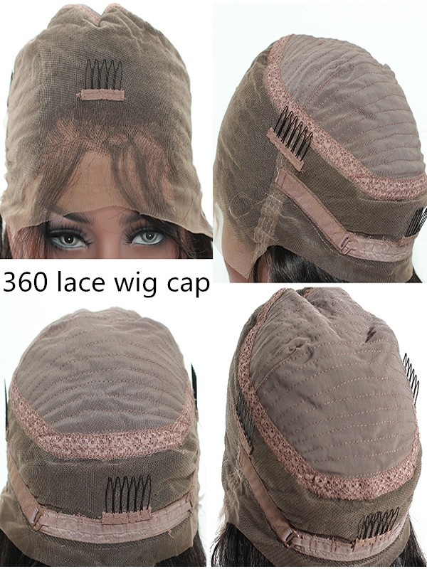 Custom Glueless Full Lace Wig for White Women