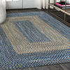 Vintage Style Natural Jute Rugs Hand Made Living Room Carpet