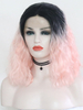 Cute Wave Short Ombre Synthetic Lace Front Wigs