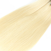 Ombre Blonde Virgin Hair Bundles Two Tone Dark Roots Straight Human Hair Weave