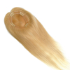 Good Quality Blonde Mono Base Human Hair Topper Virgin Hair Topper for Women Hair Loss Treatment 