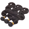 Body Wave Unprocessed Human Hair Weft Natural Black 3pcs/pack