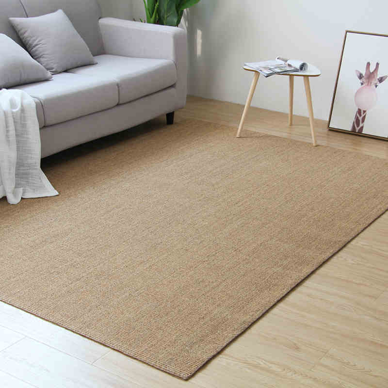 Hand Mande Carpets Sisal Hemp Fabric Woven Carpets