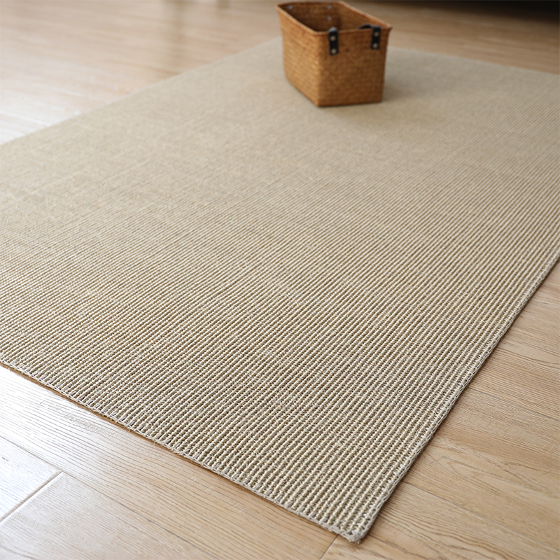 Natural Sisal Hemp Carpet Weaving Vintage Plant Carpet Plus Size
