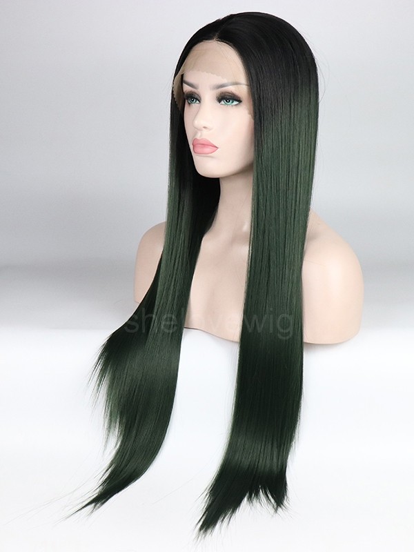 Custom Lace Front Wig Synthetic Hair Free Shipping