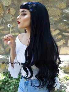 Cheap Price Beauty Wavy Synthetic Lace Front Wig