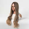 Affordable Price Machine Made Synthetic Wigs Long Length