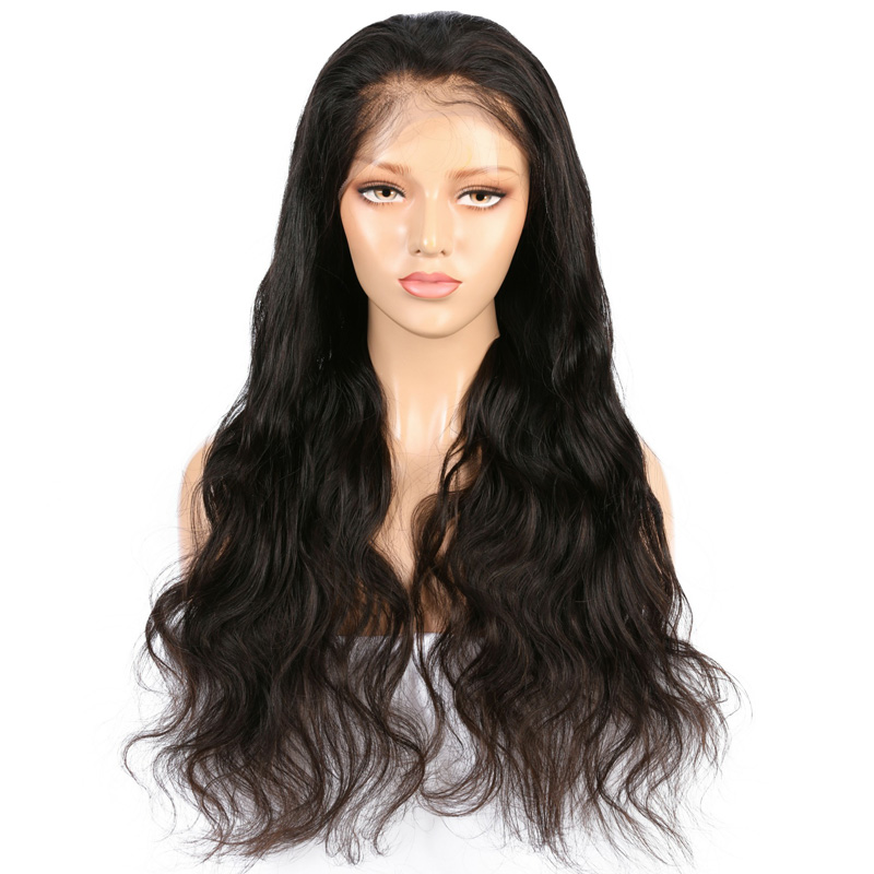 360 glueless full lace frontal wig remy virgin hair