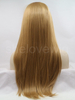 Natural Straight Synthetic Lace Front Wig Dark Blonde