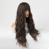 Machine Made Synthetic Wig Medium Brown Hair