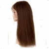 Top Quality Invisble HD Lace Wigs Brown Color Jewish Wigs Straight